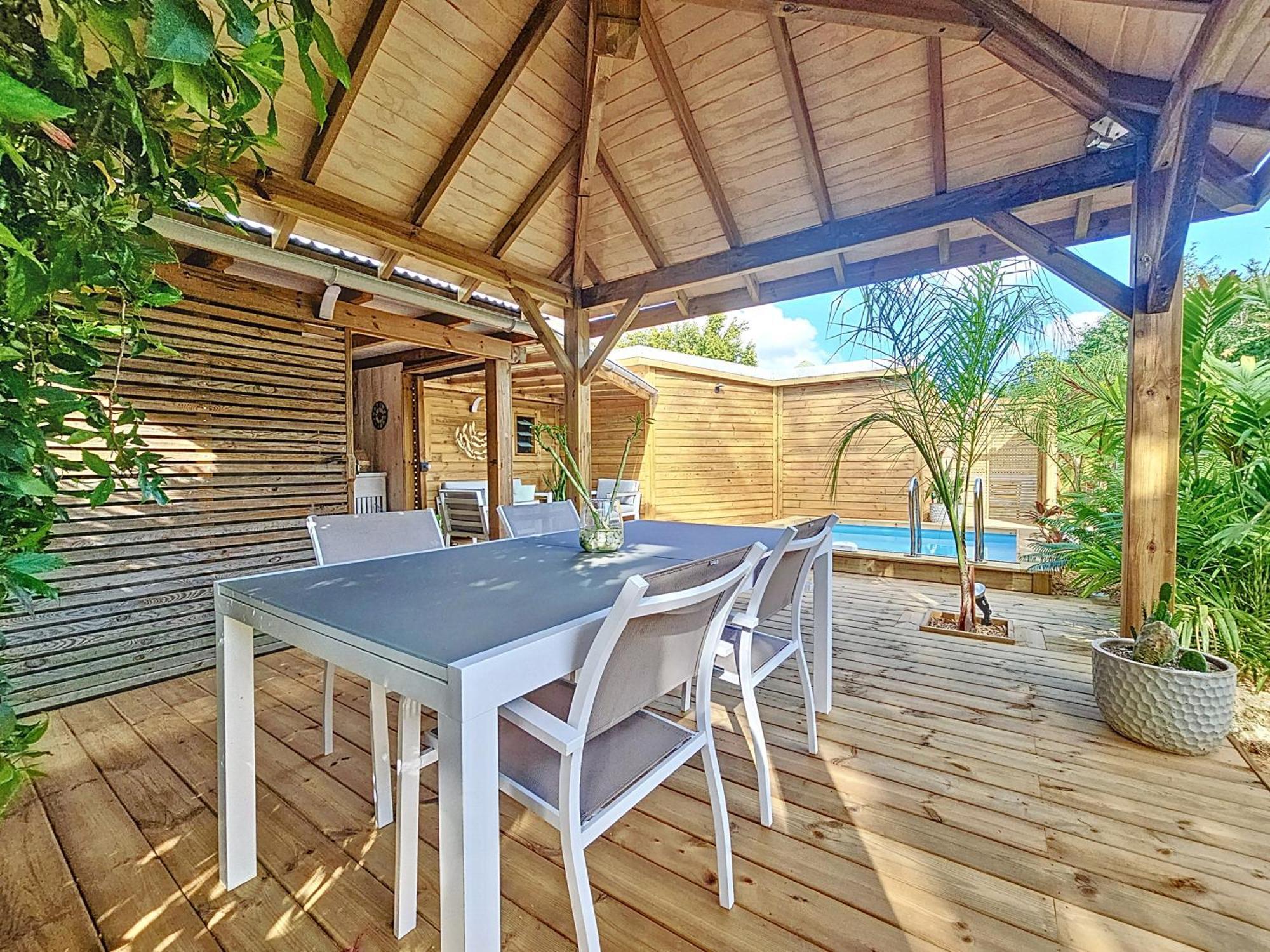 Villa L'Anjou Creole A Sainte Anne En Guadeloupe Avec Piscine Privee Et 2 Chambres Pour 4 Personnes Sainte-Anne (Grande-Terre) Exterior foto