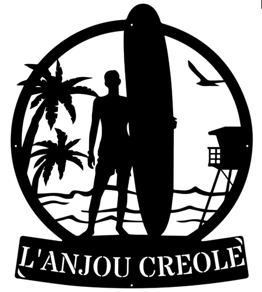 Villa L'Anjou Creole A Sainte Anne En Guadeloupe Avec Piscine Privee Et 2 Chambres Pour 4 Personnes Sainte-Anne (Grande-Terre) Exterior foto